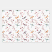 Liefs libellen inpakpapier vel (Voorkant 2)