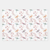 Liefs libellen inpakpapier vel (Voorkant)