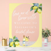 Liefs Limoncello Italiaans Handgeschreven Vrijgeze Acryl Bord (Huwelijk)