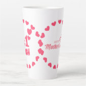 Liefs mama, gelukkige Moederdag Latte Mok (Voorkant)