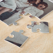Liefs Oma 8-Foto Collage Persoonlijk Bericht Legpuzzel (Zijkant)