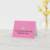 Liefs omhelzing: Open mijn hart kaart voor liefde (Gele Bloem)