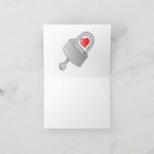 Liefs omhelzing: Open mijn hart kaart voor liefde (Binnen)