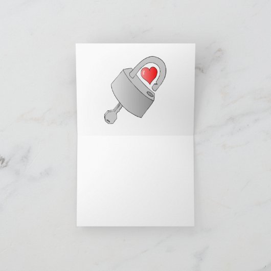 Liefs omhelzing: Open mijn hart kaart voor liefde (Binnen)