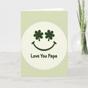 Liefs Papa Eenvoudige Kaart