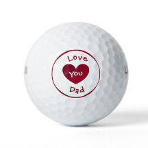 Liefs Papa golfballen van dalDesignNZ