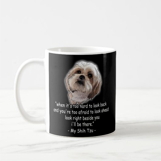 Liefs Shih Tzu voor Koffiemok (Links)