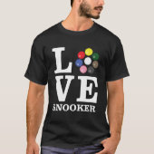 Liefs snooker t-shirt (Voorkant)