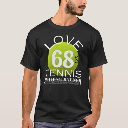 Liefs tennis, niets dan net t-shirt (Voorkant)