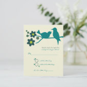 Liefs Vluchtreactie {Pauw} 2 Aankondigingen (Staand voorkant)