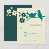 Liefs Vluchtreactie {Pauw} 2 Aankondigingen (Voorkant / Achterkant)