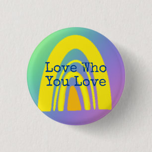 Liefs wie je liefhebt - Pride Button