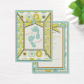 Liefste baby Toes TY Gift Label Visitekaartjes (Bureau)