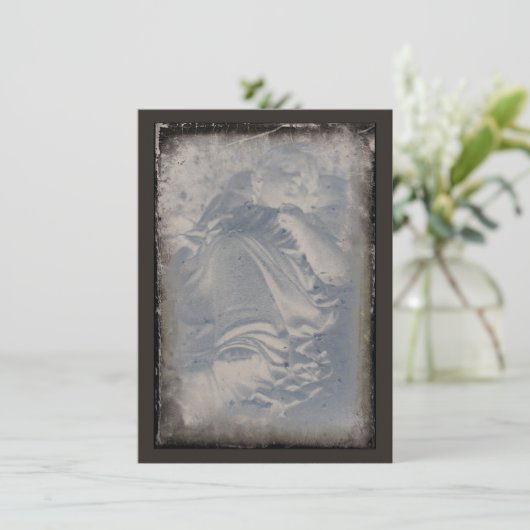 Liefste begrafenis van kinderen - in liefhebbend g aankondiging (Staand voorkant)