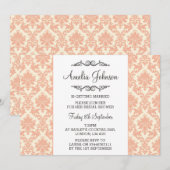 Liefste bruids douche uitnodiging (Voorkant / Achterkant)