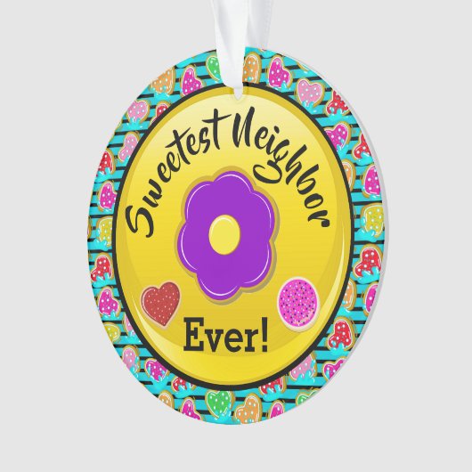 Liefste buurman. vriend ornament (voorkant)