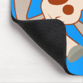 Liefste Cartoon Pinto Horse Mousepad Muismat (Hoek)