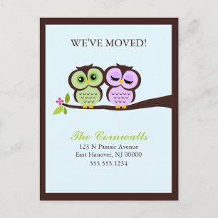 Liefste Eigenaars die aankondigingen verplaatsen Aankondigingskaart