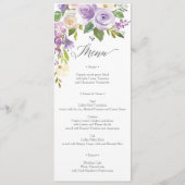 Liefste Flora Menu (Voorkant)