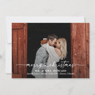 Liefste Hart Vrolijk Kerstkaart