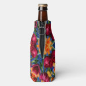 Liefste liefde oranje tulpenpatroon flesjeskoeler (Fles Achterkant)