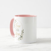 Liefste Mama Gepersonaliseerde Botanische Mok (Voorkant links)