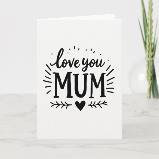 Liefste Mama Kaart Aller Tijden (Voorkant)