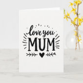 Liefste Mama Kaart Aller Tijden (Gele Bloem)