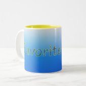 Liefste Oom Tweekleurige Koffiemok (Voorkant links)