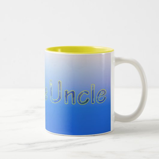 Liefste Oom Tweekleurige Koffiemok (Rechts)