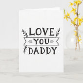 Liefste Papa Kaart (Gele Bloem)