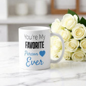 Liefste persoon ooit gepersonaliseerd koffiemok