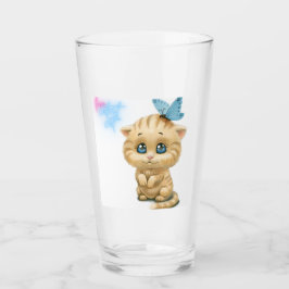 Liefste schattigste kat glas
