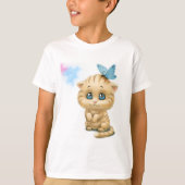 Liefste schattigste kat t-shirt (Voorkant)