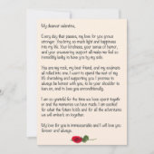 Liefste Valentijn Feestdagenkaart (Voorkant)