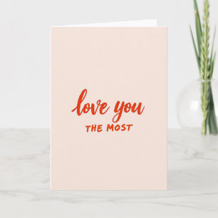 Liefste Valentijnskaart Kaart