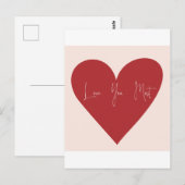 Liefste van je briefkaart (Voorkant / Achterkant)