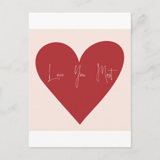 Liefste van je briefkaart (Voorkant)