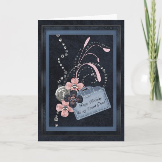 Liefste vriend verjaardag kaart (Voorkant)