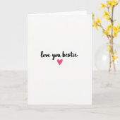 Liefste Vriendin Kaart (Gele Bloem)