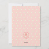 Liefste Waterverf Hedgehog Pun Valentijnsdag Feestdagenkaart (Achterkant)