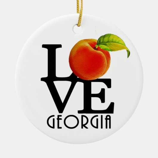 LIEFT Georgia Keramisch Ornament (Voorkant)