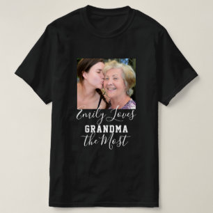 LIEFT GRANDMA OP DE MEESTE Moederdag VAN DE Aangep T-shirt