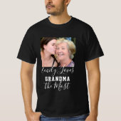 LIEFT GRANDMA OP DE MEESTE Moederdag VAN DE Aangep T-shirt (Voorkant)