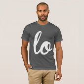 LIEFT - WITTE SCHRIJVING -.png T-shirt (Voorkant volledig)