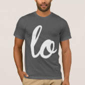 LIEFT - WITTE SCHRIJVING -.png T-shirt (Voorkant)