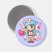 lieftallige zuster magneet (Voorkant / Achterkant)