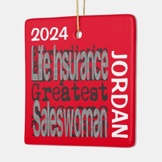 Liefzekeringsbedrijf Extraordinaire KLANT Keramisch Ornament (Links)