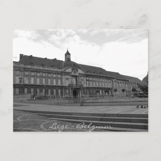 Liege Belgium Briefkaart (Voorkant)