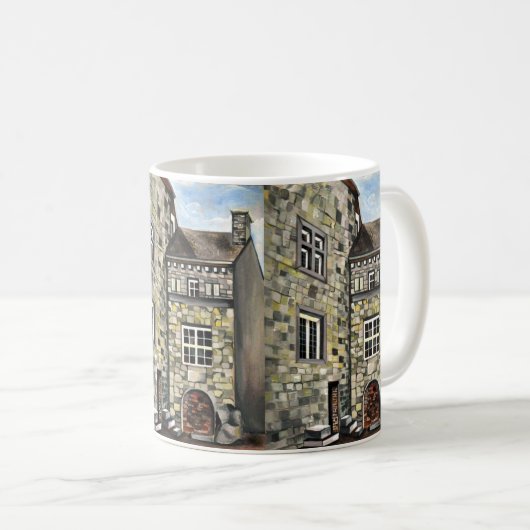 Liege, een Surreal-dromstaartje Koffiemok (Voorkant rechts)